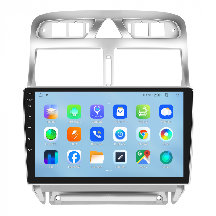 Navigatie Peugeot 307 (2007-2013) cu Android 12, 2GB RAM 32 GB ROM, DPS, Carplay si Android Auto,ecran 9 inch [6]