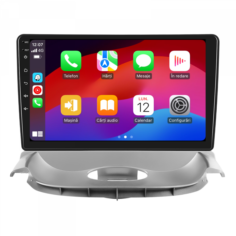 Navigatie Peugeot 206 (2004-2008) Citroen C2 (2006-2013) cu Android, 8GB RAM 128GB ROM, cu SLOT SIM 4G, DSP, ecran 9 Inch, Carplay si Android Auto [5]