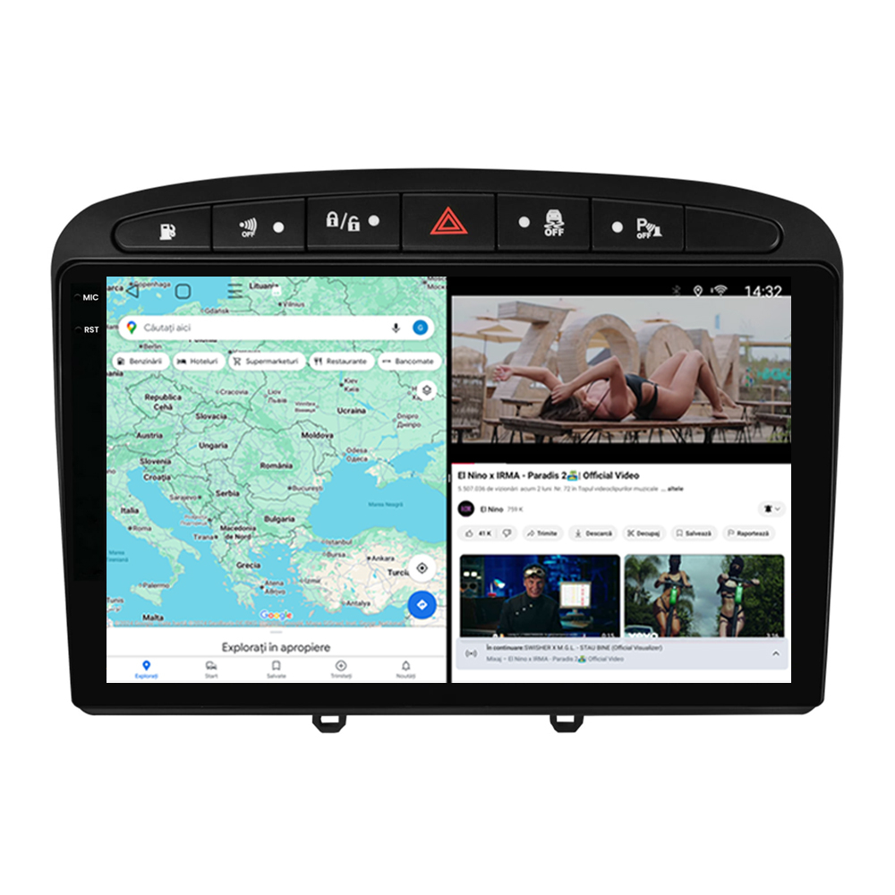 Navigație Android dedicată 2K QLED Octa-Core UIS8581A cu SIM 4G, CarPlay și Android Auto [5]