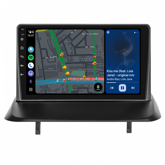Navigatie Peugeot 3008 (2013-2016), Android 12, 4GB RAM 64GB, SLOT SIM 4G, DSP, Carplay si Android auto, ecran 9 inch [8]