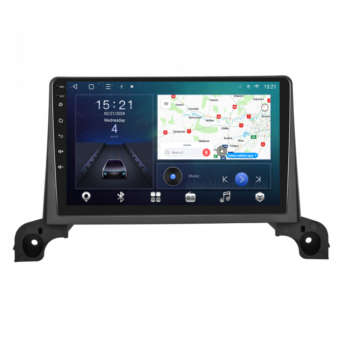 Navigatie Peugeot 4008/5008 (2017-2019), Android 12, 8GB RAM 128GB, SLOT SIM 4G, DSP, Carplay si Android auto, ecran 9 inch [4]