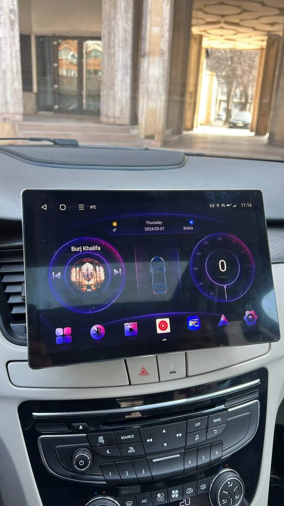 Navigatie Peugeot 508 (2012-2016) 13.1 inch 2K QLED, cu Android 12, 4GB RAM 64GB, SLOT SIM 4G, DSP, CarPlay si Android Auto [3]