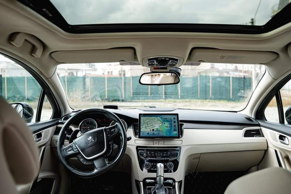 Navigatie Peugeot 508 (2012-2016) 13.1 inch 2K QLED, cu Android 12, 4GB RAM 64GB, SLOT SIM 4G, DSP, CarPlay si Android Auto [4]