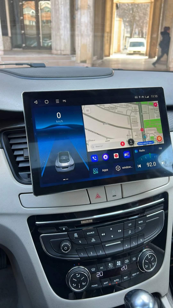 Navigatie Peugeot 508 (2012-2016) 13.1 inch 2K QLED, cu Android 12, 4GB RAM 64GB, SLOT SIM 4G, DSP, CarPlay si Android Auto [2]