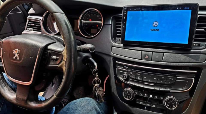 Navigatie Peugeot 508 (2012-2016) cu Android 12, 4GB RAM 64 GB, SLOT SIM 4G, DSP, CarPlay si Android Auto ecran 9 Inch [5]