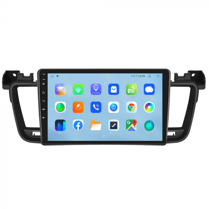 Navigatie Peugeot 508 (2012-2016) cu Android 12, 4GB RAM 64 GB, SLOT SIM 4G, DSP, CarPlay si Android Auto ecran 9 Inch [6]