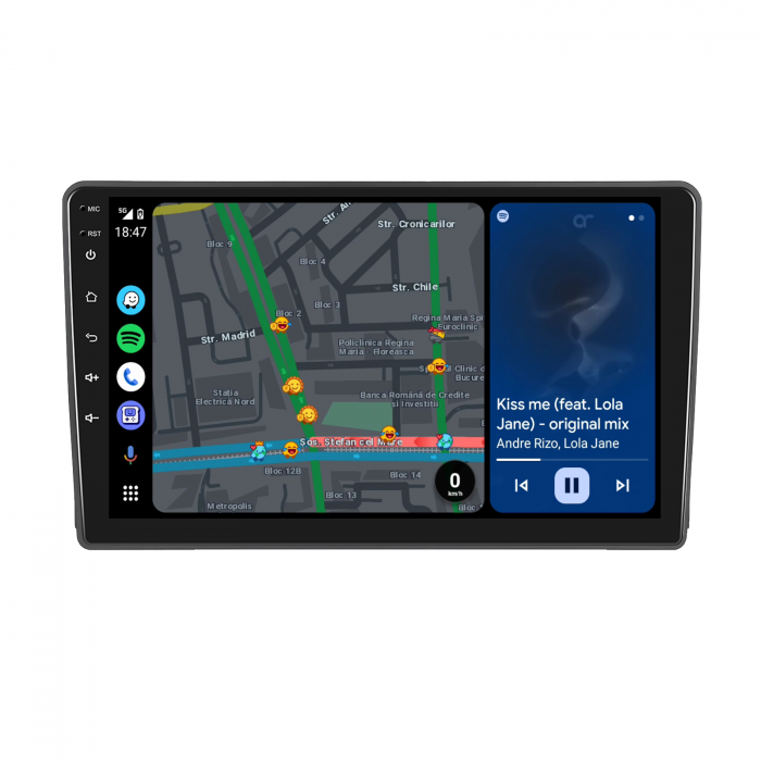 Navigatie Ford Focus MK 2 (2005-2008), Android 12, 2GB RAM 32GB, DSP, Carplay si Android auto, ecran 9 inch [8]