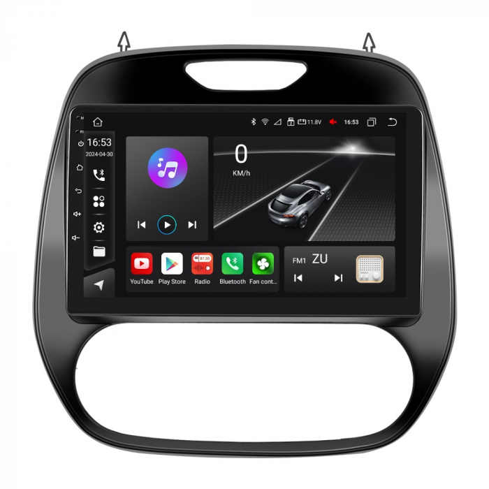 Navigatie Renault Captur (2015-2019) Android 12, 8GB 128GB SIM 4G, Carplay si Android Auto, DSP, Ecran 9 inch [14]