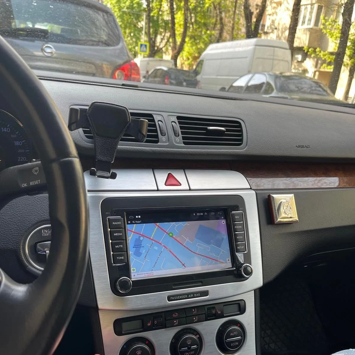 Navigatie Volkswagen|Skoda|Seat cu Android 12, 8 GB 128 GB SIM 4G, Carplay si Android Auto, DSP, Ecran 7 inch [3]