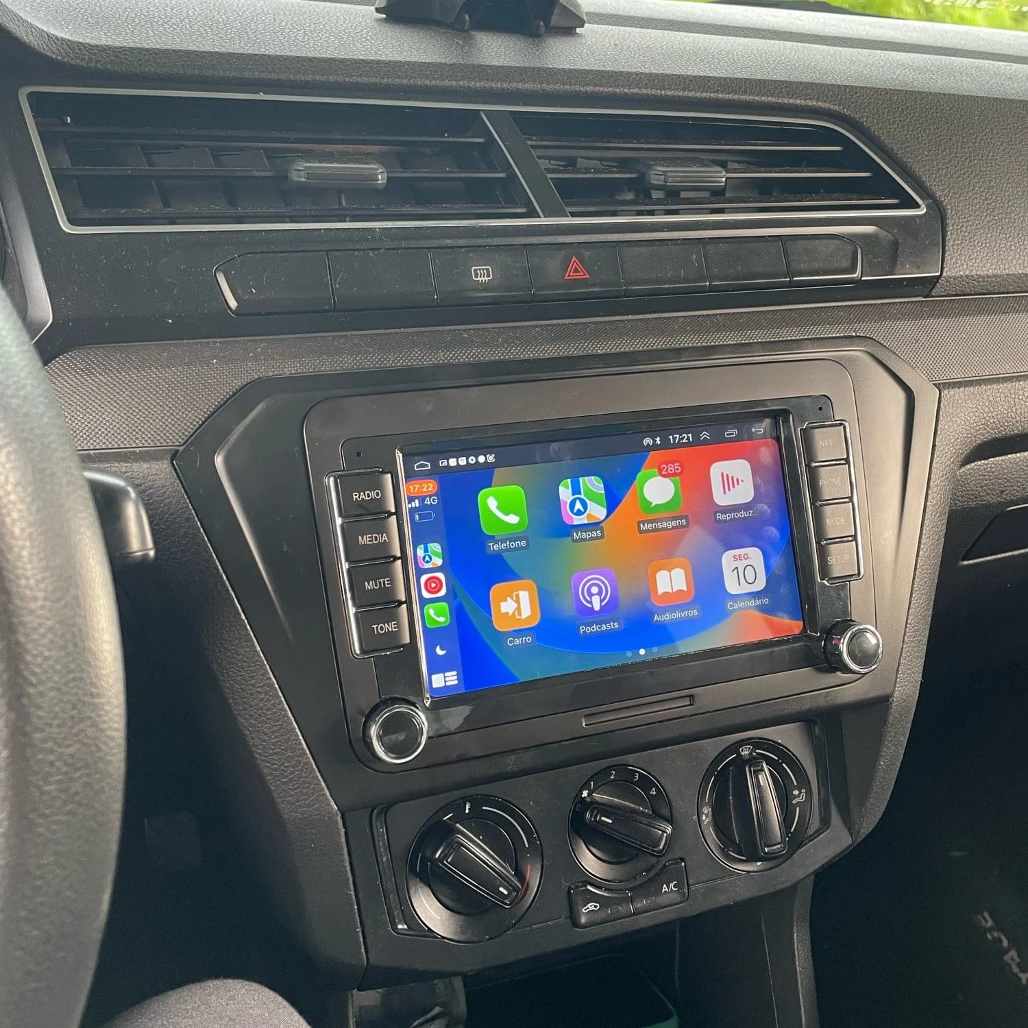 Navigatie Volkswagen|Skoda|Seat cu Android 12, 8 GB 128 GB SIM 4G, Carplay si Android Auto, DSP, Ecran 7 inch [6]