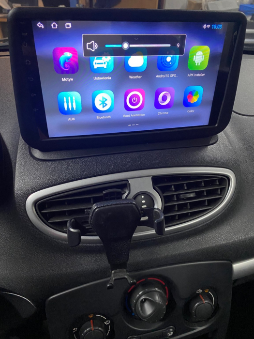 Navigatie Renault Clio 3 (2005-2014), 2GB RAM 32GB ROM, Android 12, CarPlay si Android Auto Wi-fi, Youtube, Waze, ecran HD 9 Inch [9]