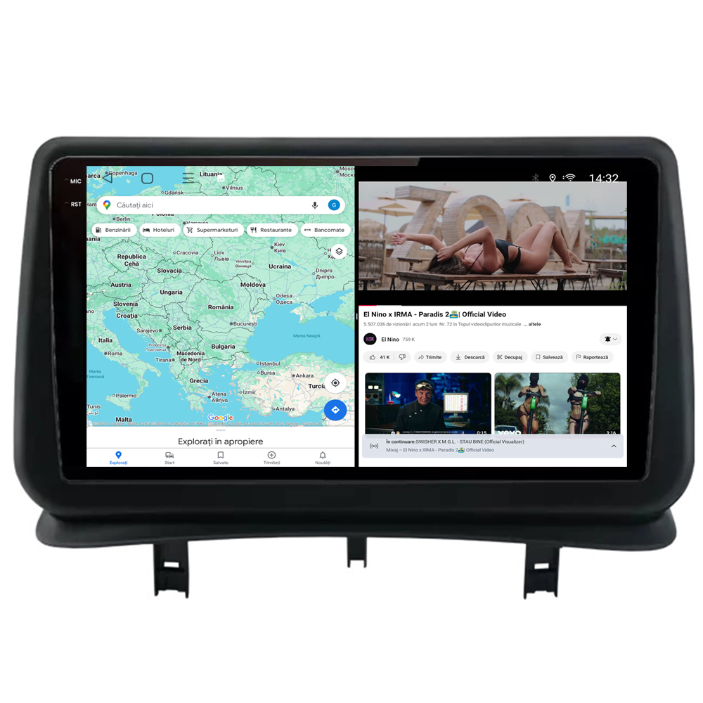 Navigație Android dedicată 2K QLED Octa-Core UIS8581A cu SIM 4G, CarPlay și Android Auto [5]