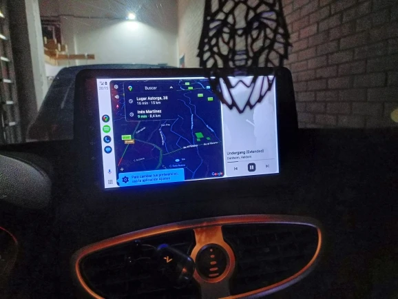 Navigatie Renault Clio 3 (2005-2014), 4GB RAM 64GB ROM, SIM 4G , DSP, Android 12, CarPlay si Android Auto Wi-fi, Youtube, Waze, ecran HD 9 Inch [7]