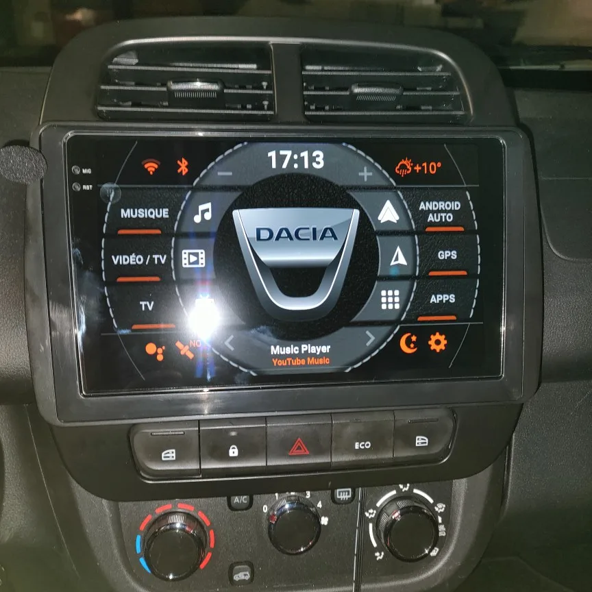 Navigatie Dacia Spring (2021-2024), Android 12, 8GB RAM 128GB, SLOT SIM 4G, DSP, Carplay si Android auto, ecran 9 inch [3]