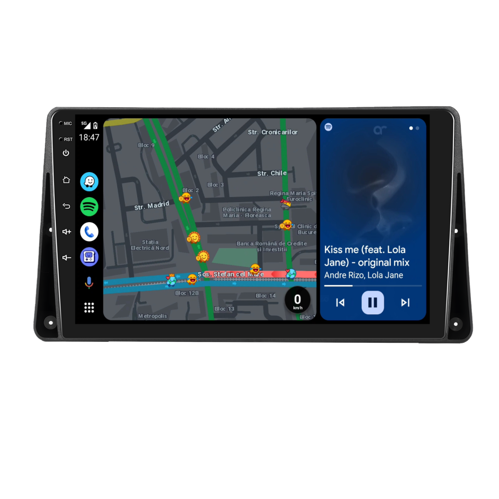 Navigatie Renault Kangoo (2013-2020) si Nissan NV250 (2013-2021), Android 13, 4GB RAM 64GB, DSP, Carplay si Android auto, ecran 9 inch [6]