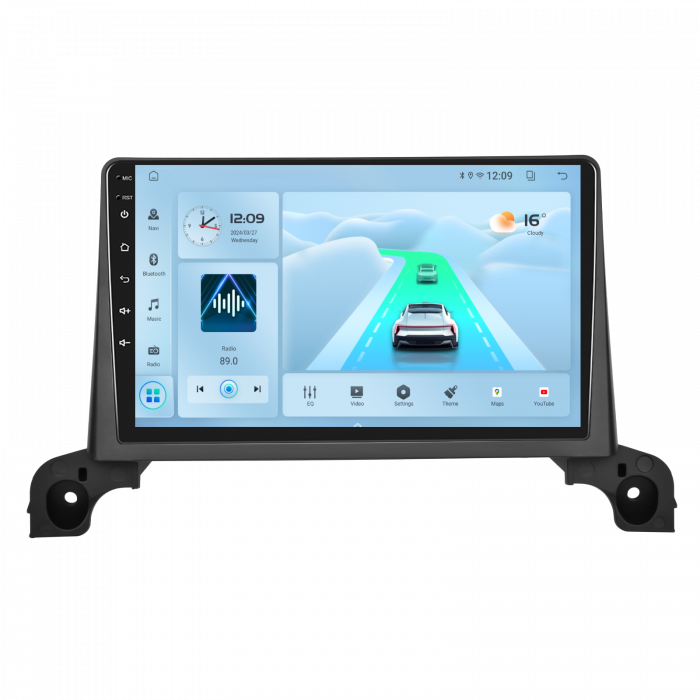 Navigatie Peugeot 4008/5008 (2017-2019), Android 12, 4GB RAM 64GB, SLOT SIM 4G, DSP, Carplay si Android auto, ecran 9 inch [2]