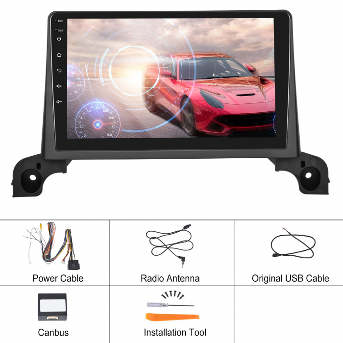 Navigatie Peugeot 4008/5008 (2017-2019), Android 12, 8GB RAM 128GB, SLOT SIM 4G, DSP, Carplay si Android auto, ecran 9 inch [12]
