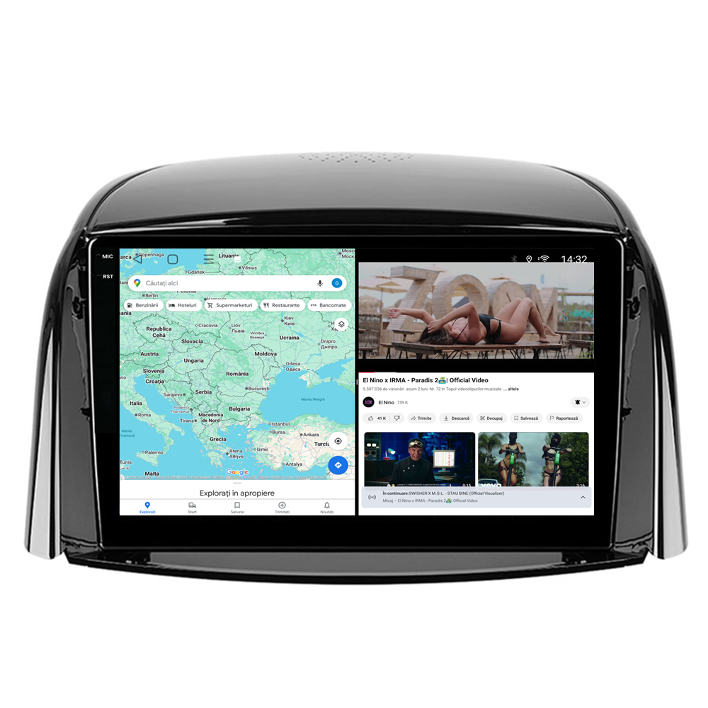 Navigație Android dedicată 2K QLED Octa-Core UIS8581A cu SIM 4G, CarPlay și Android Auto [5]