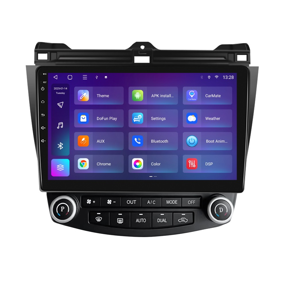 Navigație Honda Accord (2003-2007) cu Android, 2GB RAM 32GB ROM, DSP, ecran 10 Inch,Carplay si Android Auto [4]
