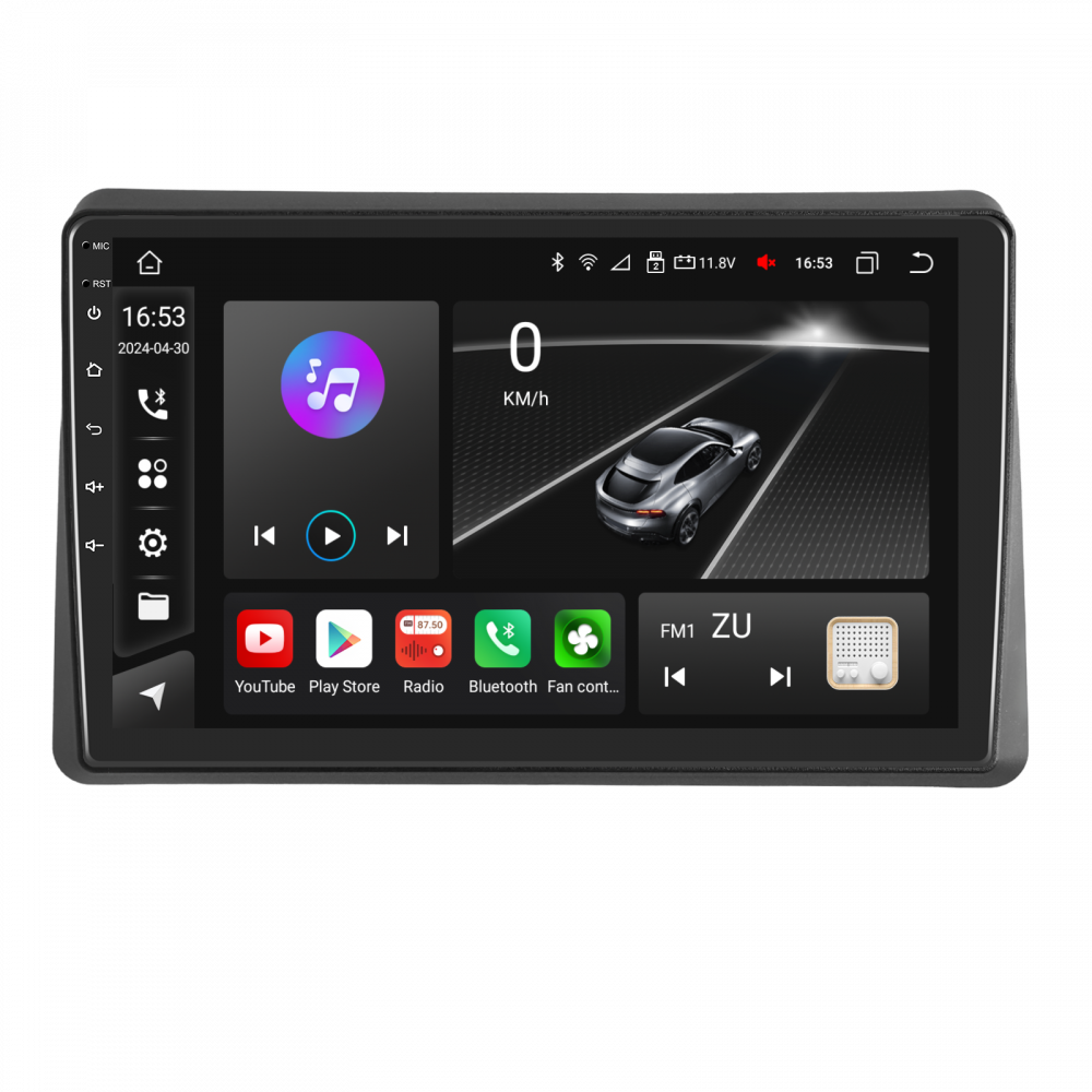 Navigatie Renault Master (2021-2023) cu Android, 8GB RAM 128GB ROM, cu SLOT SIM 4G, DSP, ecran 10.1 Inch,Carplay si Android Auto [5]