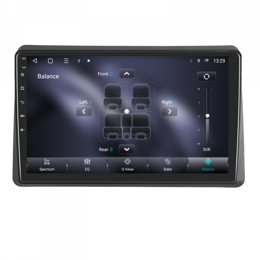 Navigatie Renault Master (2021-2023) cu Android, 4GB RAM 64GB ROM, cu SLOT SIM 4G, DSP, ecran 10.1 Inch,Carplay si Android Aut [5]