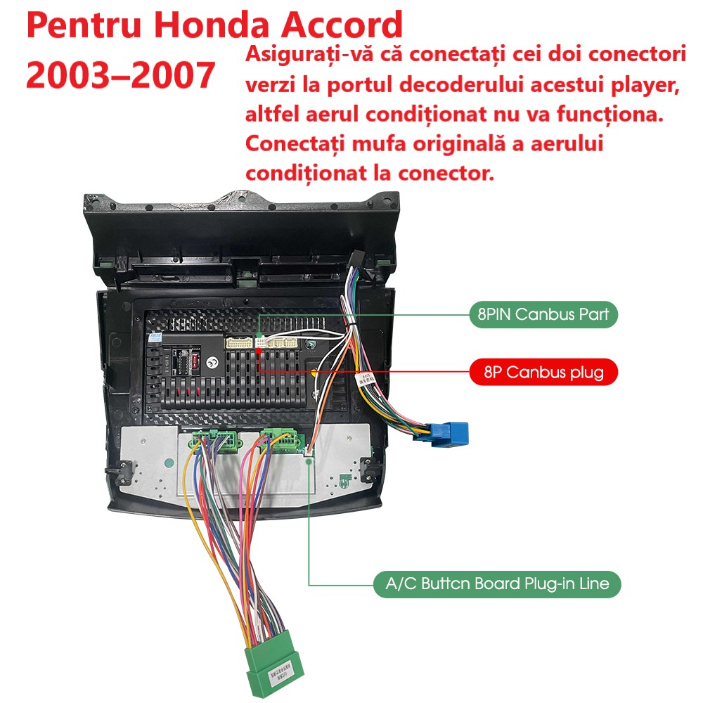 Navigație Honda (2003-2007) cu Android, 4GB RAM 64GB ROM, DSP, ecran 10 Inch,Carplay si Android Auto [9]