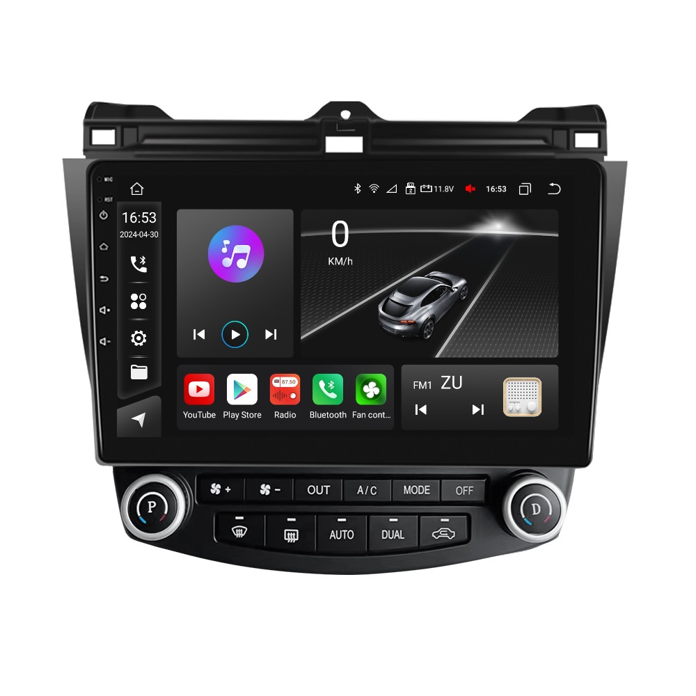 Navigație Honda Accord (2003-2007) cu Android, 8GB RAM 128GB ROM, cu SLOT SIM 4G, DSP, ecran 10 Inch,Carplay si Android Auto [5]