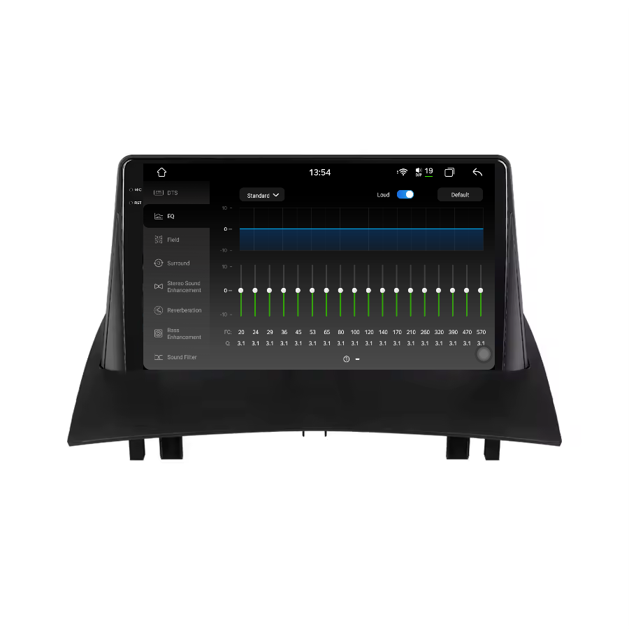 Navigatie Renault Megane 2 (2001-2009) Android 14, 12GB RAM, 256GB ROM, Ecran 9.33 inch 2K QLED [4]