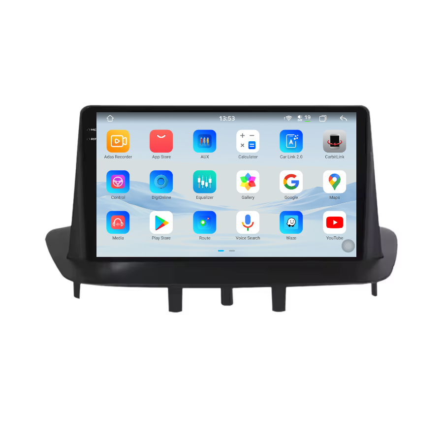 Navigatie Renault Megane 3 Fluence (2009-2015) Android 14, 12GB RAM, 256GB ROM, Ecran 9.33 inch 2K QLED [2]