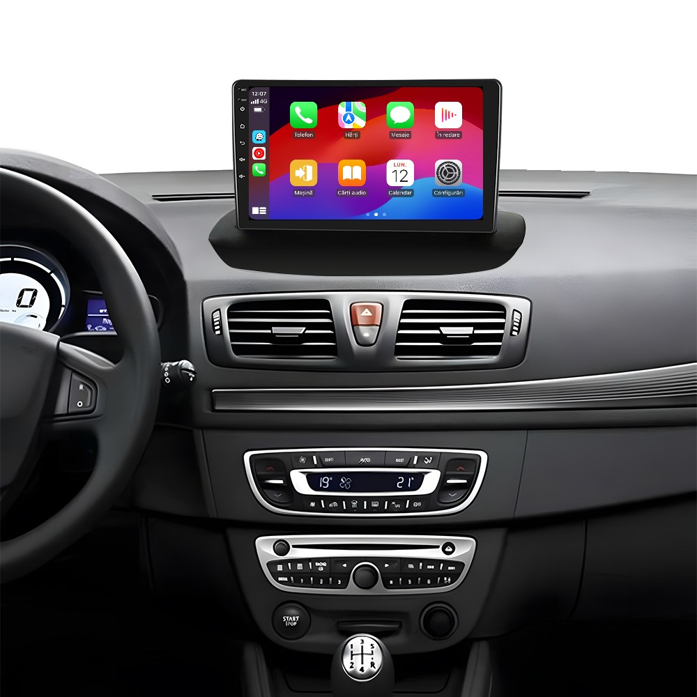 Navigatie Renault Megane 3 | Fluence (2009-2015) cu Android, 2GB RAM 32 GB ROM ecran 9 Inch,Carplay si Android Auto Wifi [8]