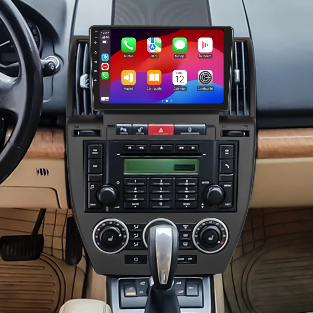 Navigatie Landrover Freelander (2007-2012) cu Android, 4 GB RAM 64 GB ROM, DSP, ecran 9 Inch,Carplay si Android Auto Wifii [4]