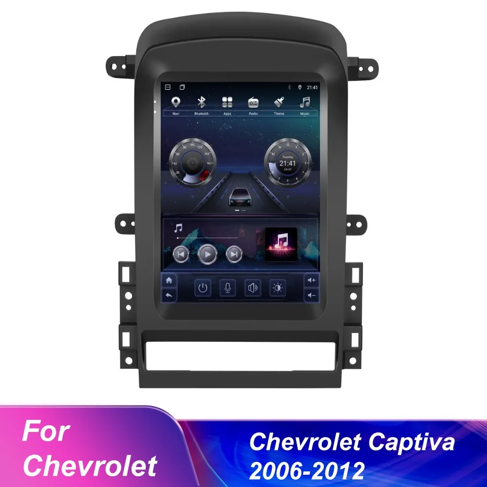 Navigatie Chevrolet Captiva (2006-2012) Tip Tesla, Android 12, 2GB RAM 32GB, DSP, CarPlay si Android Auto, ecran 9,7 inch [2]