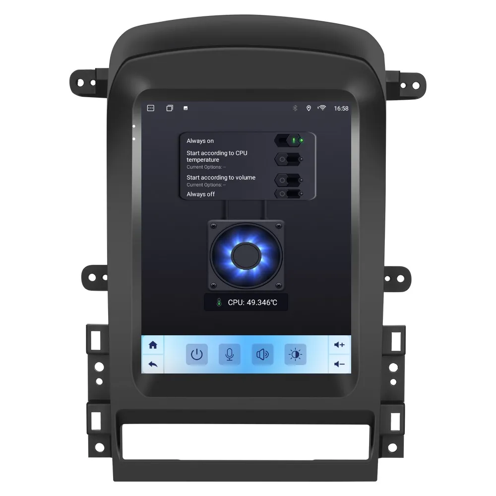 Navigatie Chevrolet Captiva (2006-2012) Tip Tesla, Android 12, 2GB RAM 32GB, DSP, CarPlay si Android Auto, ecran 9,7 inch [7]