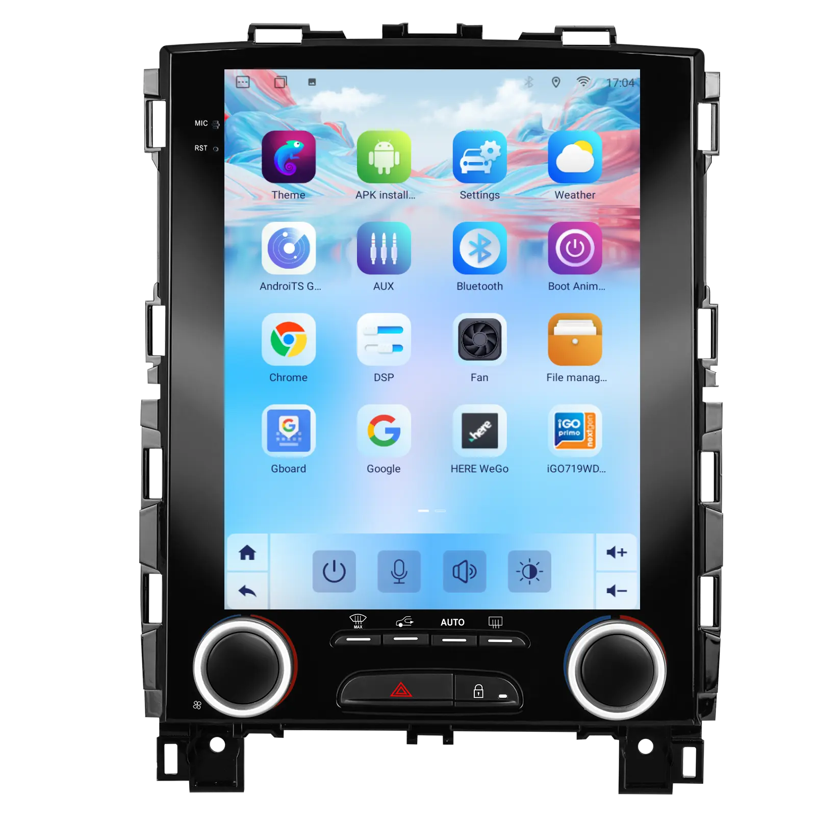 Navigatie Renault Megane 4 (2017-2020) Tip Tesla, Android 12, 2GB RAM 32GB, DSP, CarPlay si Android Auto, ecran 9,7 inch [3]
