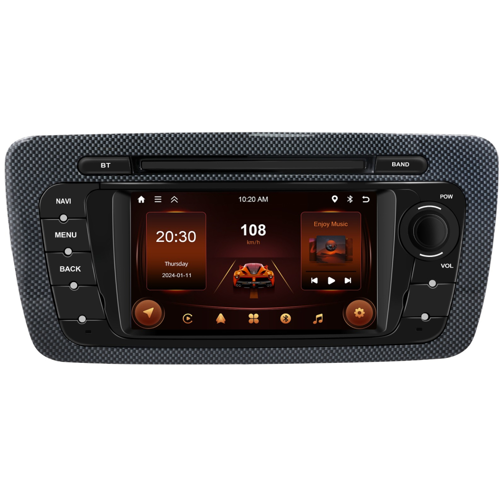 Navigație Seat Ibiza (2009-2013) cu Android, 2GB RAM 64GB ROM, DSP, ecran 7 inch, Carplay si Android Auto [4]