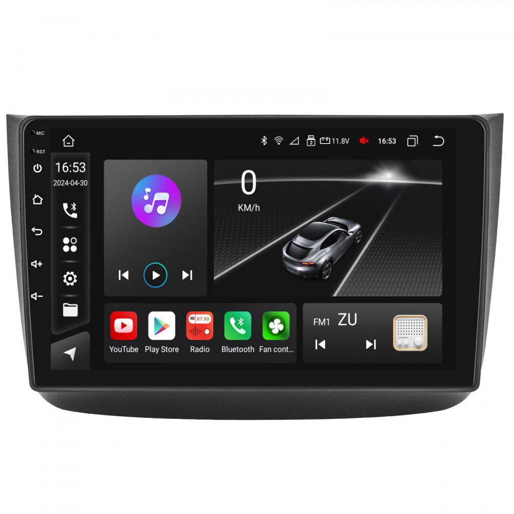 Navigatie Mercedes Viano (2004-2011), Vito (2010-2015) cu Android, 8GB RAM 128GB ROM, cu SLOT SIM 4G, DSP, ecran 10,1 Inch, Carplay si Android Auto [3]