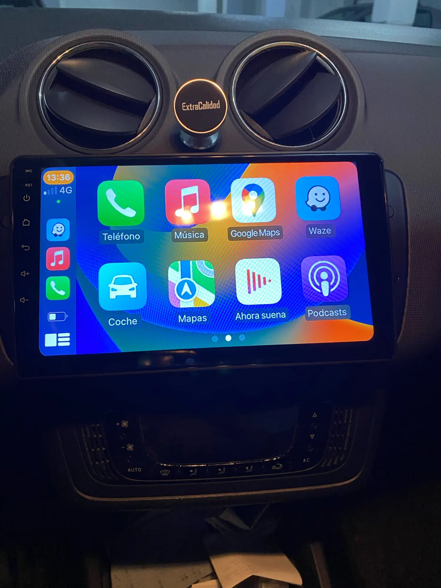 Navigatie Seat Ibiza (2008-2017) cu Android 12 ecran 9 Inch, 4GB RAM 64GB ROM,DSP, SIM 4G, Carplay si Android Auto [7]