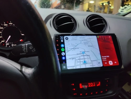 Navigatie Seat Ibiza (2008-2017) cu Android 12 ecran 9 Inch, 4GB RAM 64GB ROM,DSP, SIM 4G, Carplay si Android Auto [8]