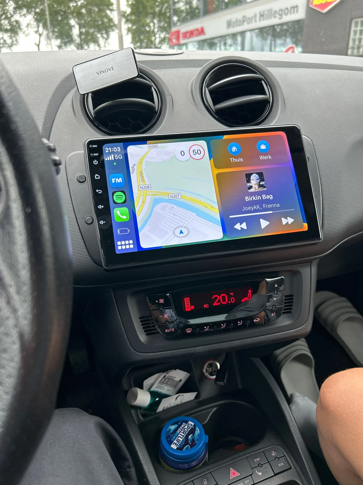 Navigatie Seat Ibiza (2008-2017) cu Android 12 ecran 9 Inch, 2GB RAM 32 GB ROM,DSP, Carplay si Android Auto [7]
