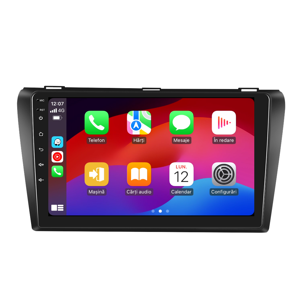 Navigatie Mazda 3 (2006-2012) cu Android, 4GB RAM 64GB ROM, DSP, ecran 9 Inch,Carplay si Android Auto [6]