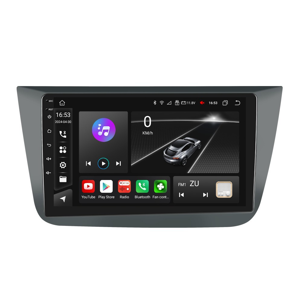 Navigatie Seat Altea (2004-2009) cu Android, 8GB RAM 128GB ROM, cu SLOT SIM 4G, DSP, ecran 9 Inch,Carplay si Android Auto [3]