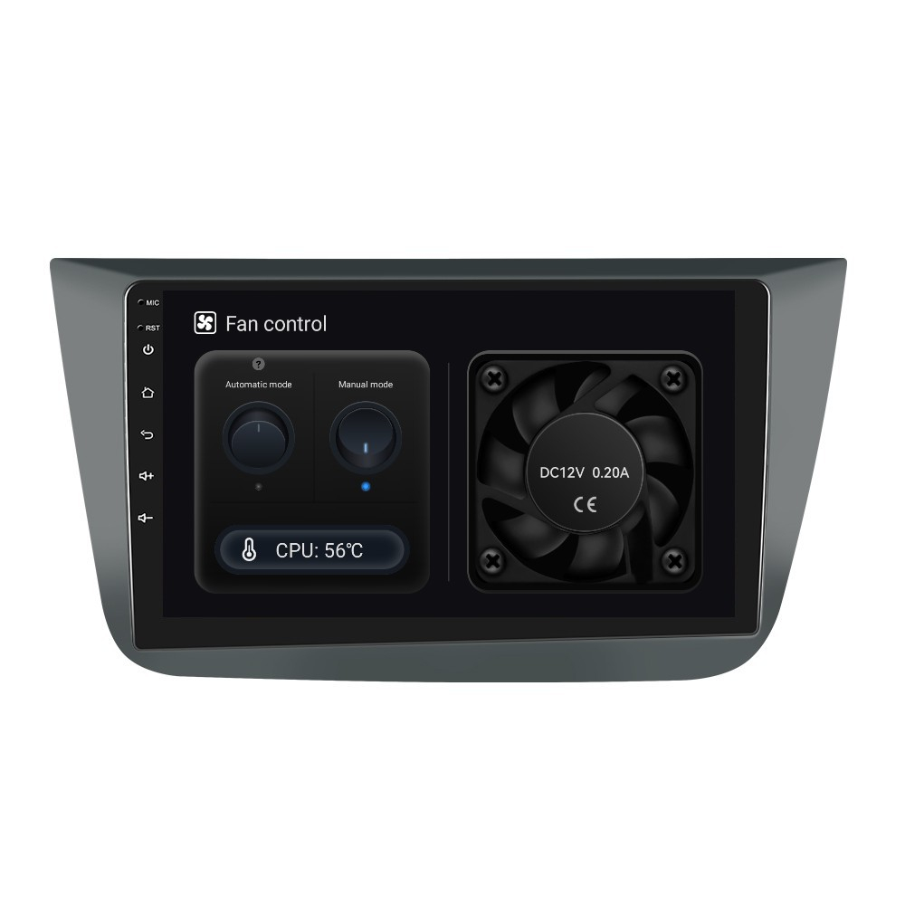 Navigatie Seat Altea (2004-2009) cu Android, 8GB RAM 128GB ROM, cu SLOT SIM 4G, DSP, ecran 9 Inch,Carplay si Android Auto [7]