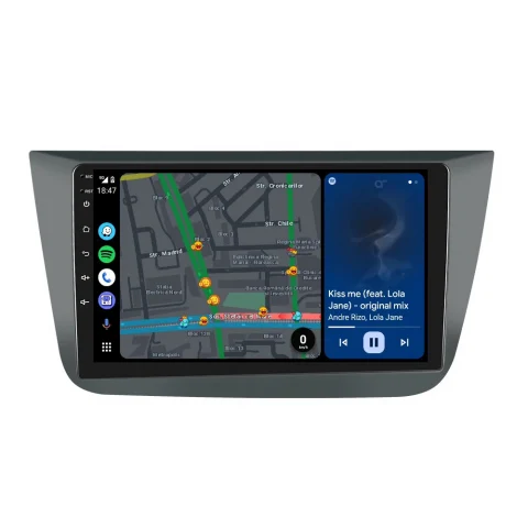 Navigatie Seat Altea (2004-2009) cu Android 12 ecran 9 Inch, 2GB RAM 32 GB ROM,DSP, Carplay si Android Auto [6]