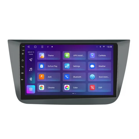 Navigatie Seat Altea (2004-2009) cu Android 12 ecran 9 Inch, 2GB RAM 32 GB ROM,DSP, Carplay si Android Auto [4]