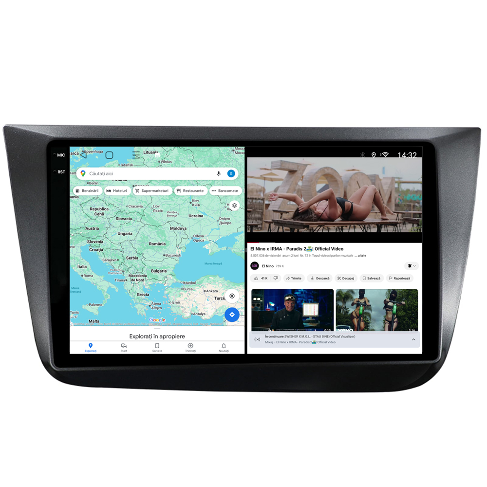 Navigație Android dedicată 2K QLED Octa-Core UIS8581A cu SIM 4G, CarPlay și Android Auto [5]
