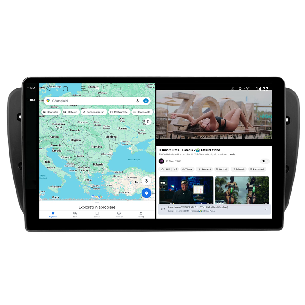 Navigație Android dedicată 2K QLED Octa-Core UIS8581A cu SIM 4G, CarPlay și Android Auto [5]
