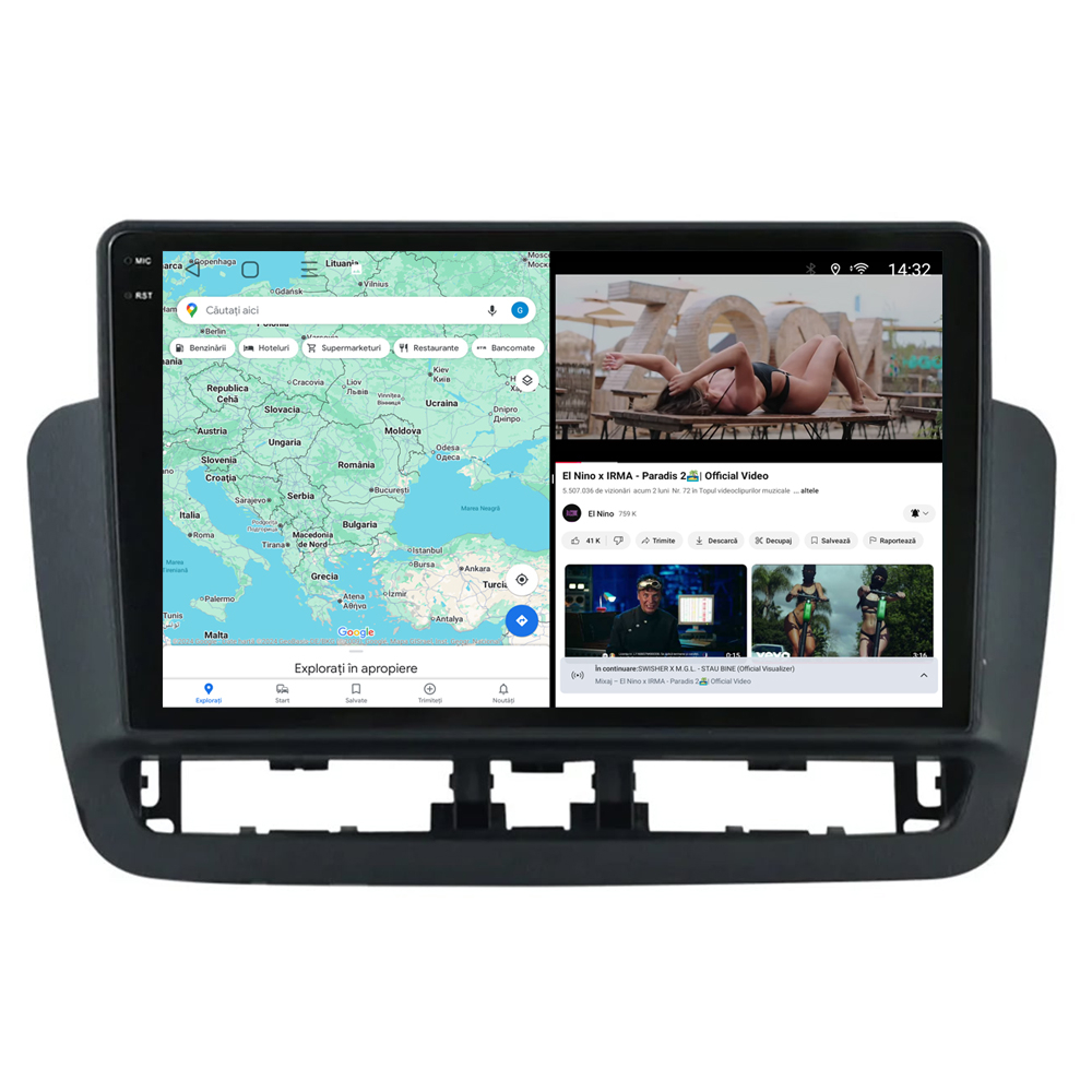 Navigație Android dedicată 2K QLED Octa-Core UIS8581A cu SIM 4G, CarPlay și Android Auto [5]
