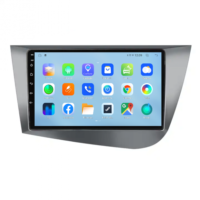 Navigatie cu Android,Carplay si Android auto, dedicata Seat Leon MK2 2005-2012, ecran 9" 2GB/32GB [2]