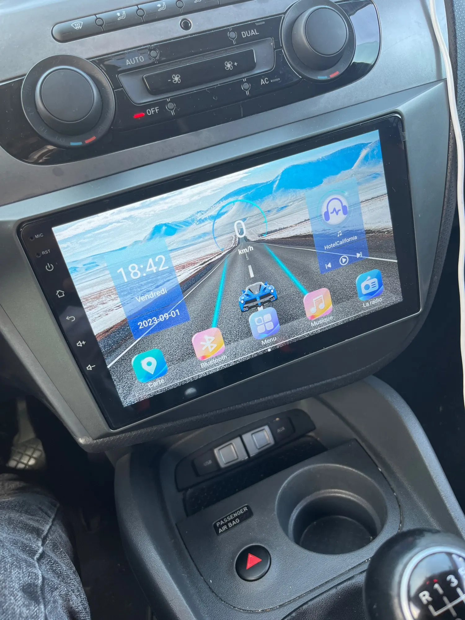 Navigatie Seat Leon MK2 (2005-2012), 8 GB RAM 128 GB Android 12, DSG, SIM 4G, Carplay si Android auto,ecran 9 Inch [6]
