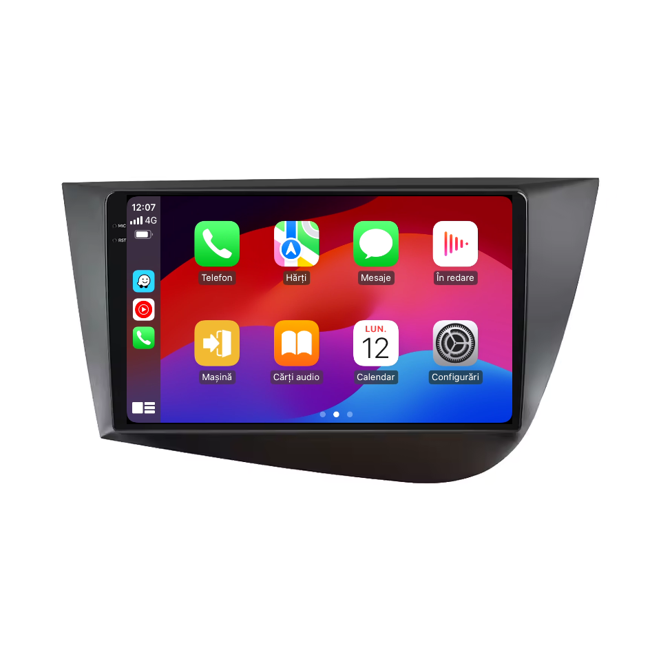 Navigatie Seat Leon MK2 (2005-2012) Android 14, 12GB RAM, 256GB ROM, Ecran 9.33 inch 2K QLED [3]